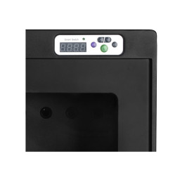 Meuble de rangement - pour 10 ordinateurs portables - tablettes - verrouillable - acier, plastique - no... (D31897)_8