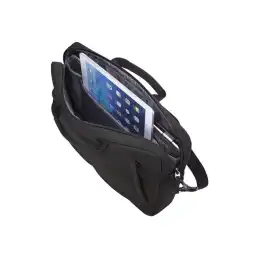 Case Logic Huxton HUXA-215 - Sac à bandoulière pour ordinateur portable - 15.6" - noir (HUXA215)_1