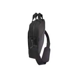 Case Logic Huxton HUXA-215 - Sac à bandoulière pour ordinateur portable - 15.6" - noir (HUXA215)_7