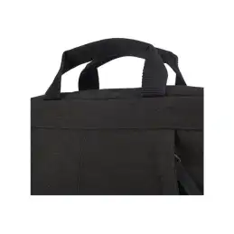Case Logic Huxton HUXA-215 - Sac à bandoulière pour ordinateur portable - 15.6" - noir (HUXA215)_9