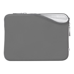 Housse d'ordinateur portable - intérieur blanc - 16" - gris (MW-410146)_1