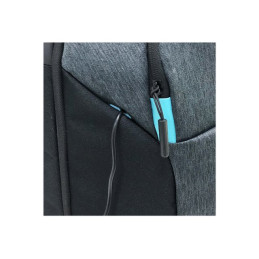 Retail Pack - sac à dos pour ordinateur portable - 15.6" - bleu sarcelle, noir - pour Predator He... (NP.BAG1A.291)_6