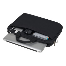 Sacoche pour ordinateur portable - 15.6" - noir - avec souris optique sans fil (D31685)_1