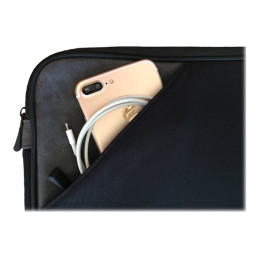 Housse d'ordinateur portable - 15" - noir - gris - pour Apple MacBook Pro 15.4" (Late 2016) (MW-410095)_2