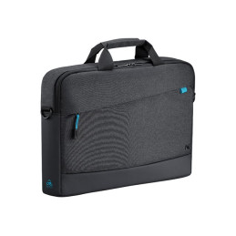 Sacoche pour ordinateur portable - chargement par le haut, 35 % recyclé - 14" - noir (025027)_1