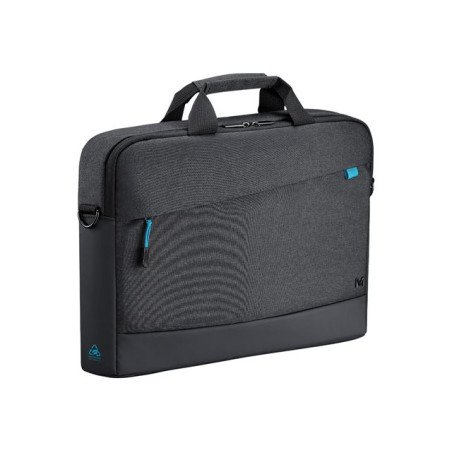 Sacoche pour ordinateur portable - chargement par le haut, 35 % recyclé - 14" - noir (025027)_1