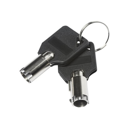 Clé principale de verrou de câble - noir, argent (D31544)_1