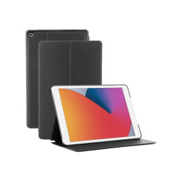 Étui à rabat pour tablette - avec volet - matériau à effet cuir - noir - pour Apple 10.2-inch iPad (068002)_1
