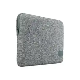 Case Logic Reflect REFPC-113 - Housse d'ordinateur portable - 13.3" - taupe plaza, citron vert (REFPC113PTSL)_1