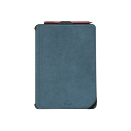 Étui à rabat pour tablette - polyuréthanne thermoplastique (TPU), polycarbonate durci - gris - pour M... (THZ779GL)_2