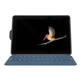 Étui à rabat pour tablette - polyuréthanne thermoplastique (TPU), polycarbonate durci - gris - pour M... (THZ779GL)_6