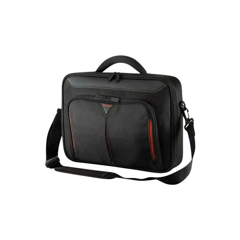 Targus® Classic Clamshell - Sacoche pour ordinateur portable 15-15.6" - Noir, rouge (CN415EU)_1