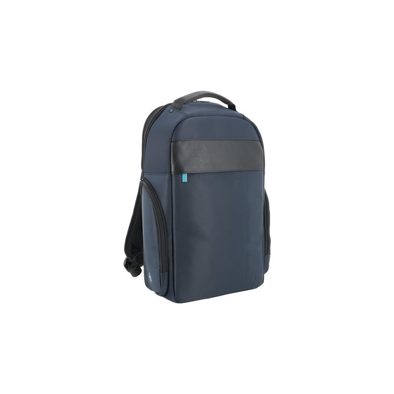 Sac à dos pour ordinateur portable - 40 % recyclé - 14" - 16" - noir, bleu marine (005045)_1