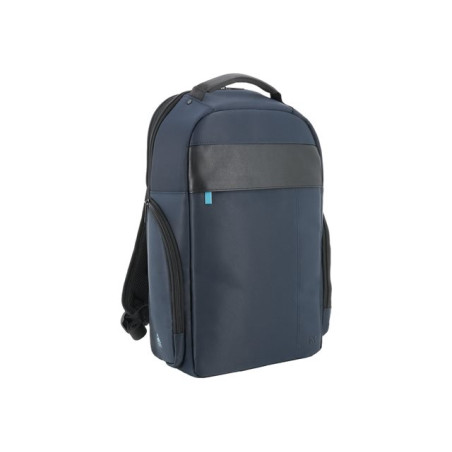 Sac à dos pour ordinateur portable - 40 % recyclé - 14" - 16" - noir, bleu marine (005045)_1