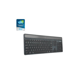 Targus - Clavier grande taille Bluetooth® EcoSmart® à énergie solaire (Nordique) (AKB868NO)_6
