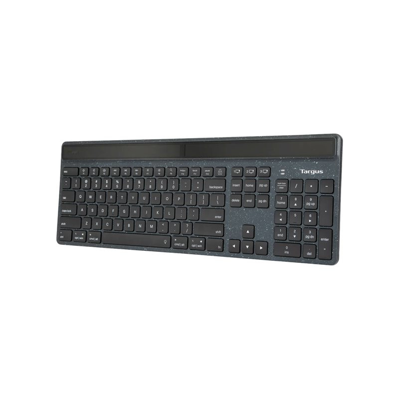 Targus - Clavier grande taille Bluetooth® EcoSmart® à énergie solaire (UK) (AKB868UK)_1