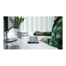 Targus - Clavier grande taille Bluetooth® EcoSmart® à énergie solaire (UK) (AKB868UK)_14