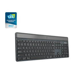 Targus - Clavier grande taille Bluetooth® EcoSmart® à énergie solaire (FR) (AKB868FR)_5