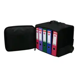 PORT Bristol L - Valise à roulette pour classeurs - polyester ballistique 1680D - noir (110245)_3