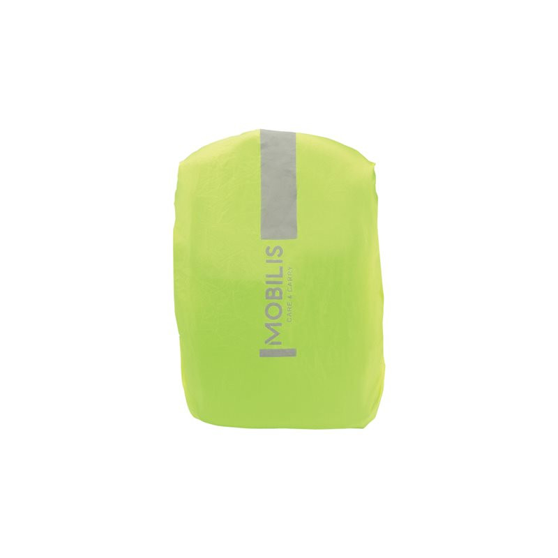 Bâche pour sac à dos - bandes réfléchissantes, poche de rangement - jaune (001275)_1